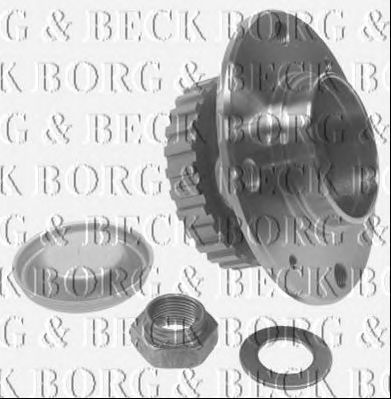BORG & BECK bwk413 -  Комплект подшипника ступицы колеса